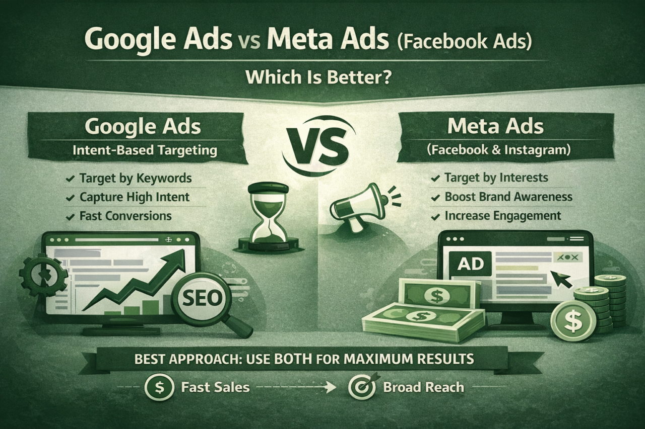 Google Ads vs Meta Ads | Cost, ROI & Performance