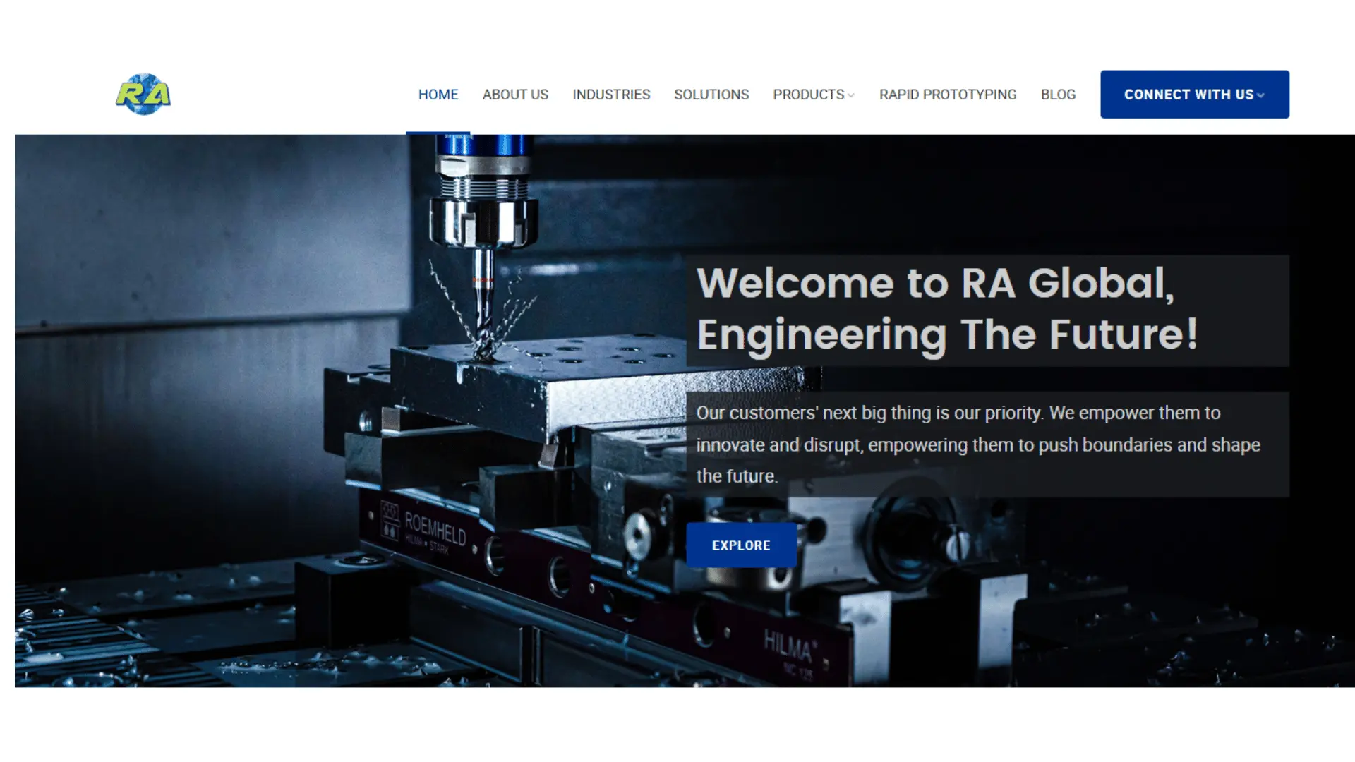 RA Global Website RA Global SEO Services Case Study image